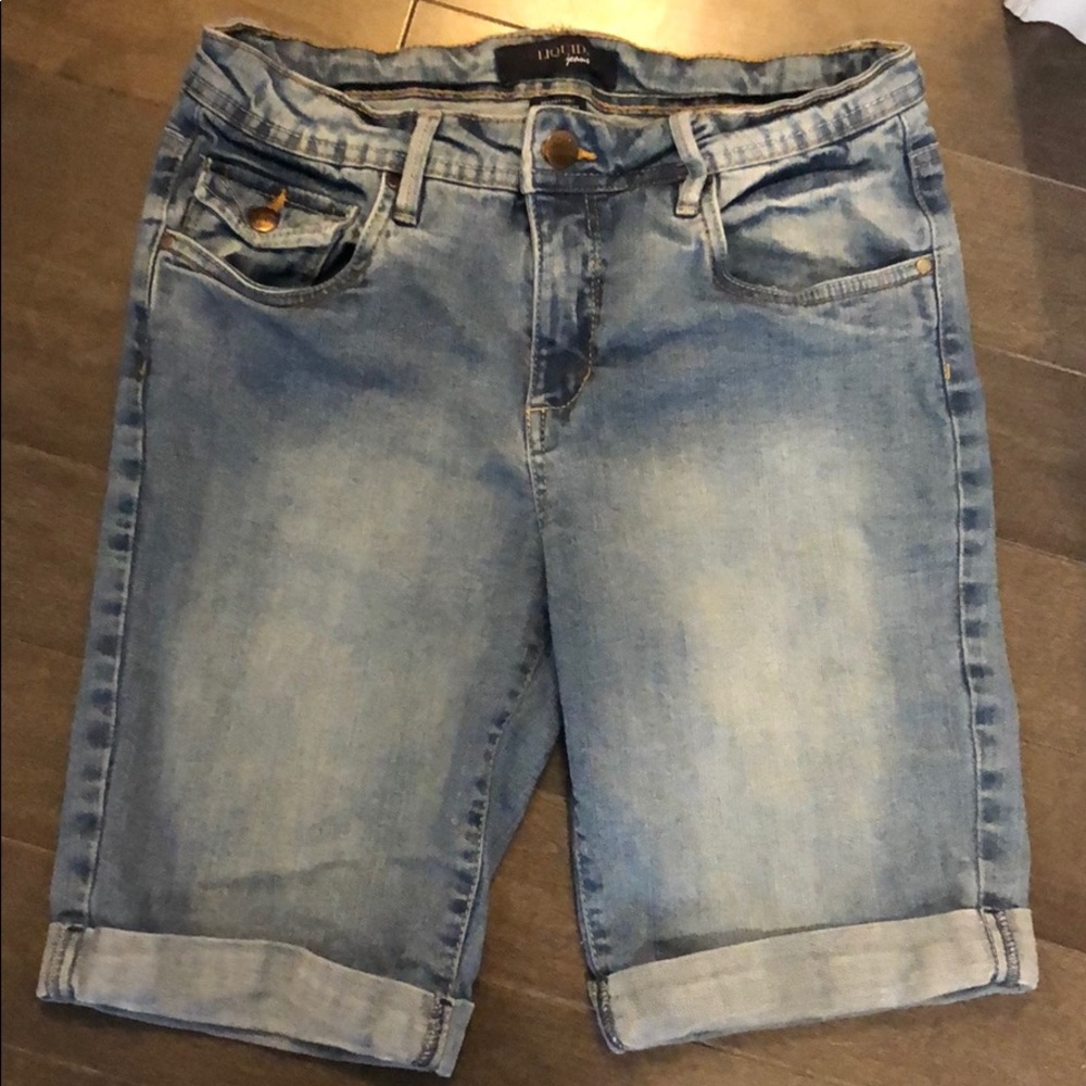 Liquidx jean shorts